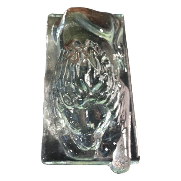French Crystal Lion Statue - Heavy 3 lb 7 oz - 7" X 3.5" Decorative Gift Unique - Picture 5 of 8